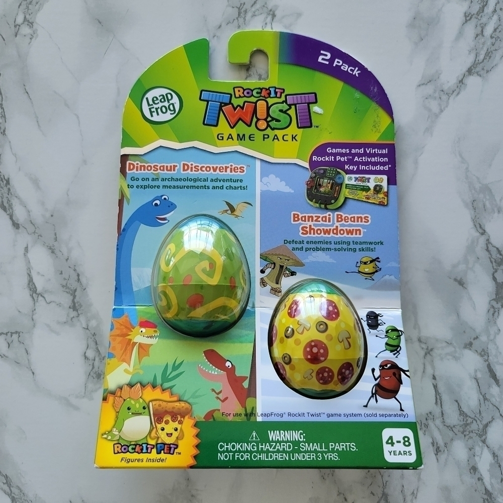 Leap Frog Rock It Twist Game Pack 2 Pack